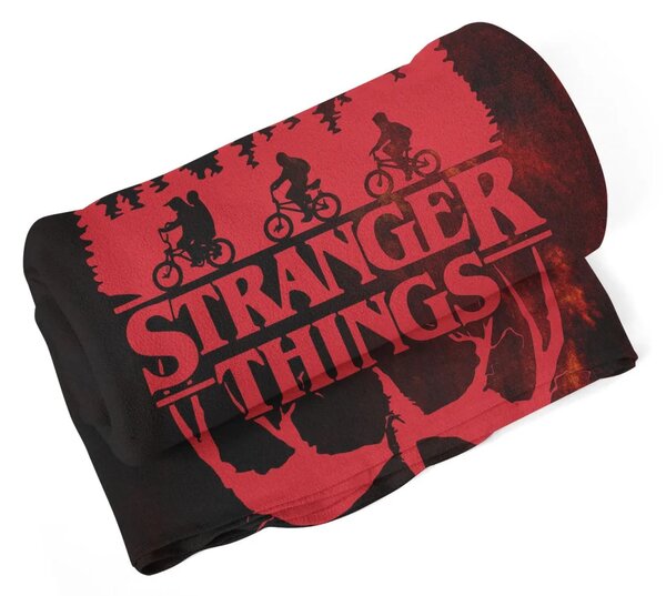 Sablio Deka Stranger Things Red - 150x120 cm