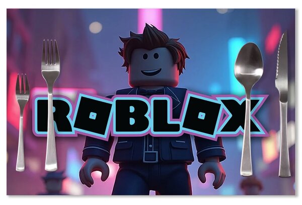Sablio Prostírání ROBLOX Neonové město: 40x30cm