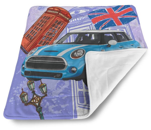 Sablio Deka pro miminko Mini sedan Londýn - 80x100 cm