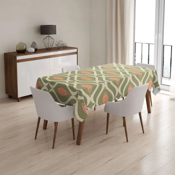 Sablio Ubrus Retro ornament - 90x90 cm