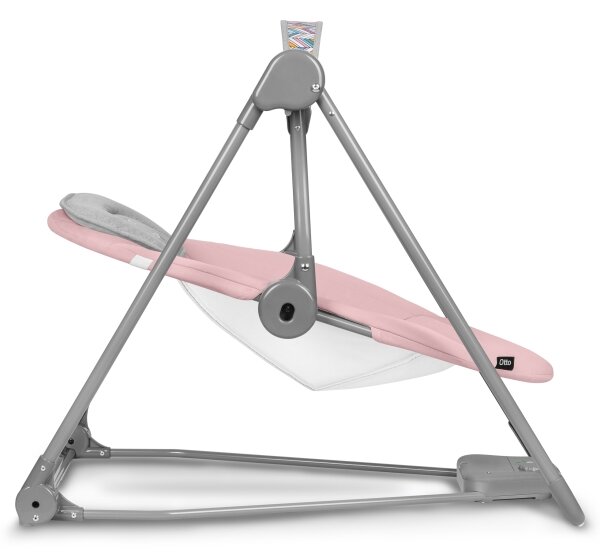 Lionelo - Dětské houpátko OTTO 4xLR14 Pink Baby