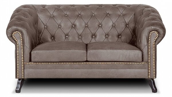Pohovka Chesterfield Bristol 2M Tabaco 16