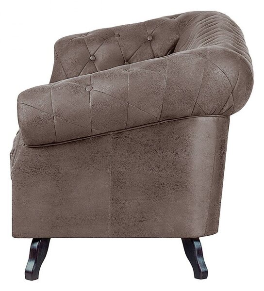 Pohovka Chesterfield Bristol 2M Tabaco 16