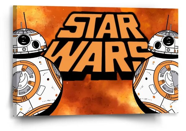 Sablio Obraz Star Wars Ohnivé pozadí - 60x40 cm