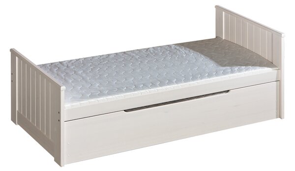 Rozkládací postel Tomi Bílá, bez matrace