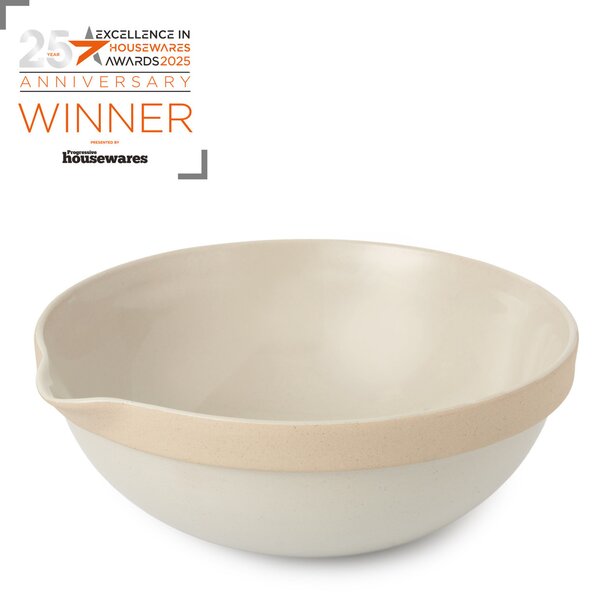 Mísa 27 cm Jamie Oliver Big Love Everyday 2,5 l , béžová kamenina JOBLMIXBOWL27