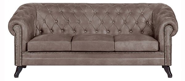 Pohovka Chesterfield Bristol 3M Tabaco 16