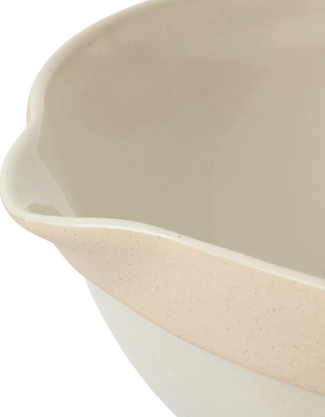 Mísa 27 cm Jamie Oliver Big Love Everyday 2,5 l , béžová kamenina JOBLMIXBOWL27
