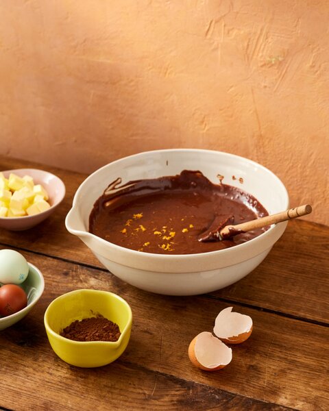 Mísa 27 cm Jamie Oliver Big Love Everyday 2,5 l , béžová kamenina JOBLMIXBOWL27