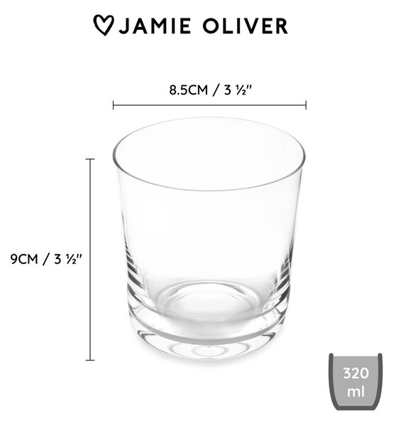 Sklenice Jamie Oliver Big Love 4 ks 320 ml JOBLTOPTUMPK4