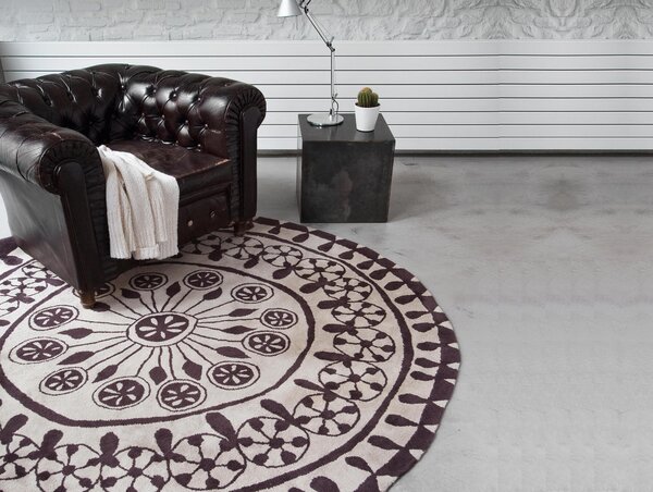 Nanimarquina Vlněný koberec Rangoli Rozměr koberce: Ø200