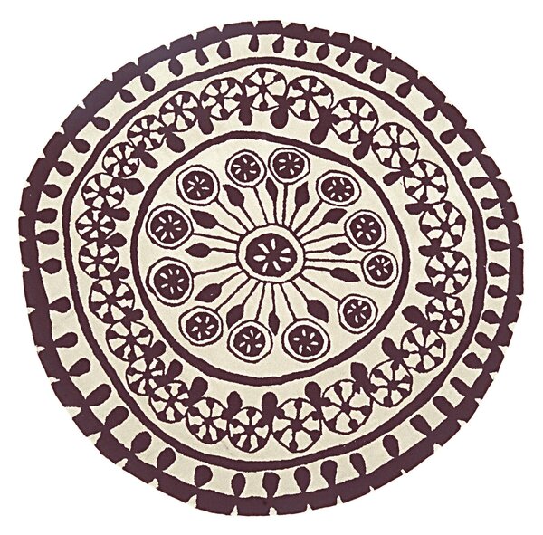 Nanimarquina Vlněný koberec Rangoli Rozměr koberce: Ø200
