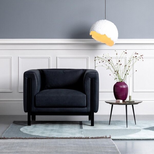 Linie Design Vlněný koberec Satomi Antracit Rozměr: 140x200 cm