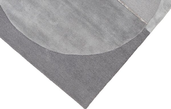 Linie Design Vlněný koberec Satomi Antracit Rozměr: 140x200 cm