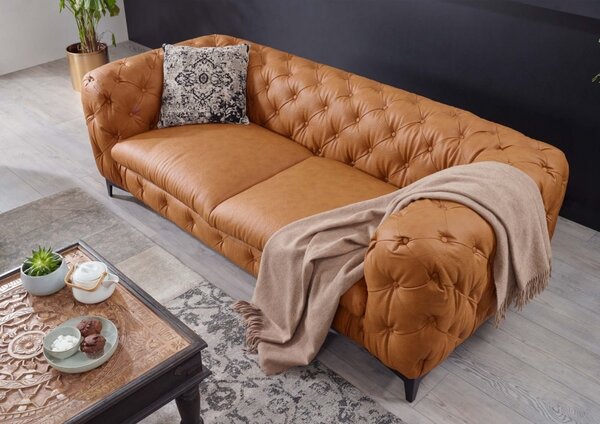 Pohovka Chelsea 2,5M light brown
