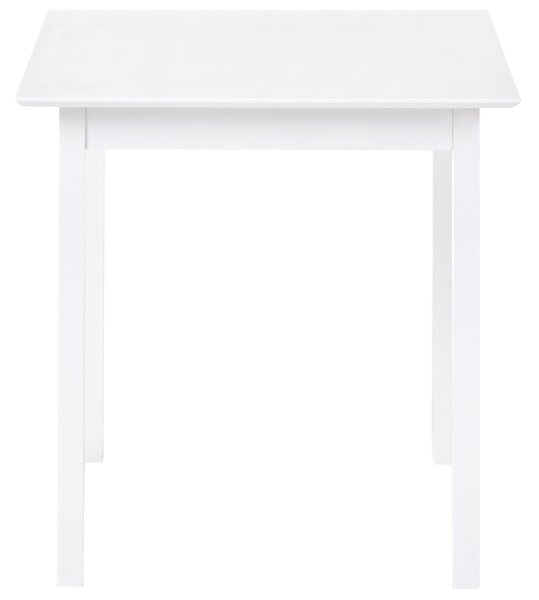 Jídelní stůl VERITAS Bílá 75 cm 75 cm Borovicové dřevo
