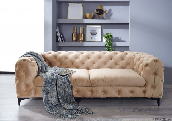 Pohovka Chelsea 2,5M dark beige