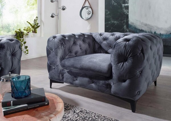 Křeslo Chelsea 1M gray