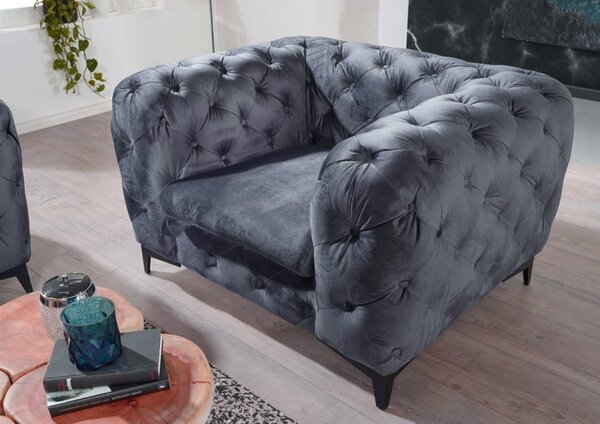 Křeslo Chelsea 1M gray