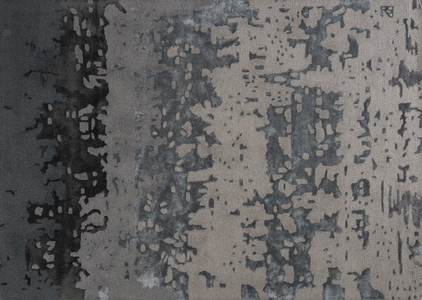 Linie Design Koberec Varese Grey, ručně všívaný, vlna/viskóza Barva: šedá, Rozměr: 140x200 cm