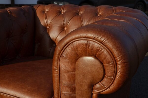 Sedací souprava Chesterfield Windsor 3+1+1