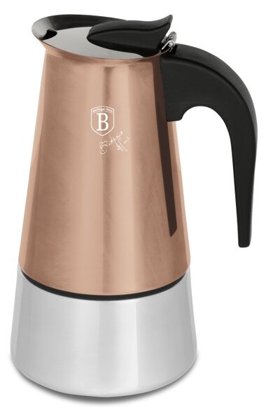 Moka konvička indukce 9 šálků Rosegold Metallic Line