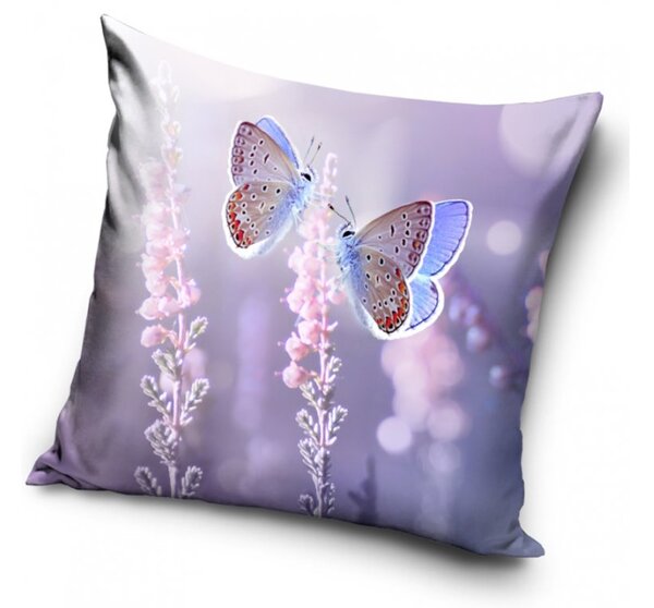 Tip Trade Dekorační polštářek Motýli modrásci