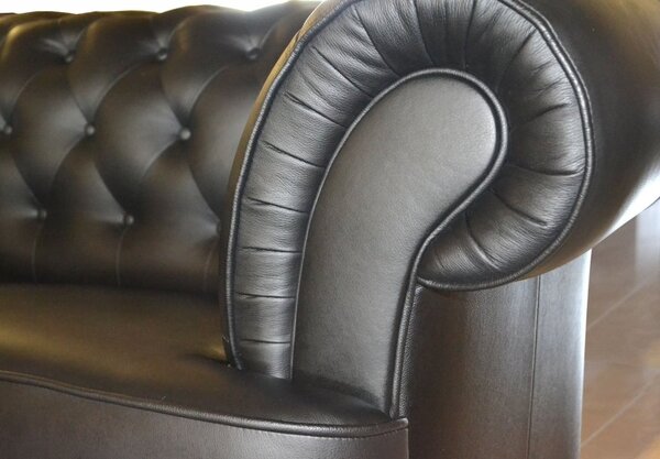 Kožená pohovka Chesterfield Winchester 3M