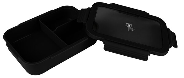 Přenosný box na svačinu dělený 1,3 l Matte Black Collection