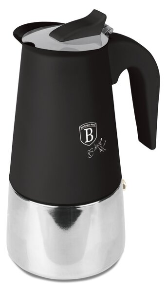 Moka konvička indukce 6 šálků Matte Black Collection