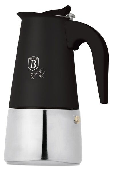 Moka konvička indukce 6 šálků Matte Black Collection