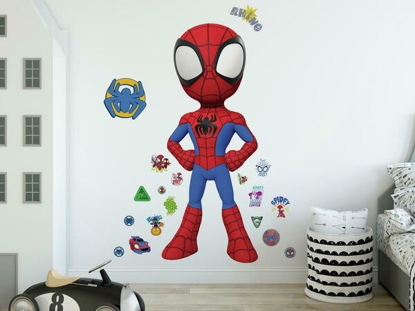 Samolepky na stěnu s Marvel motivem MALÝ SPIDERMAN