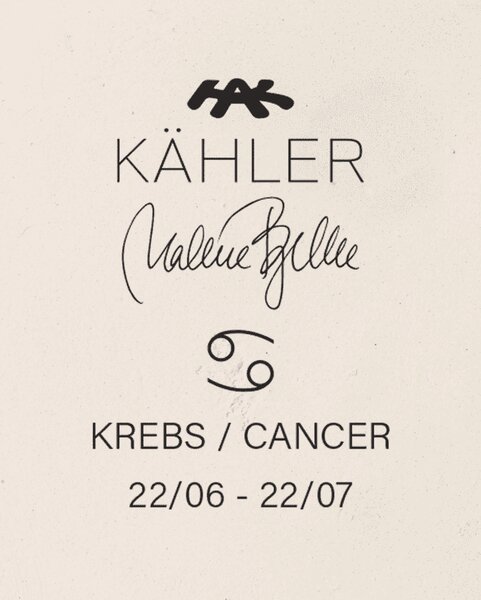 Kähler Design Soška Astro - Cancer (rak) KD448