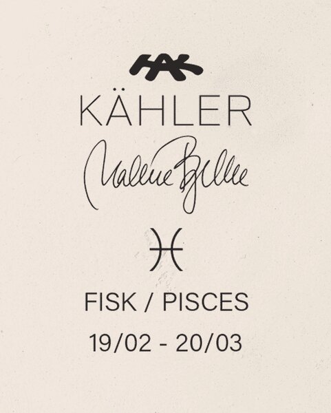 Kähler Design Soška Astro - Pisces (ryby) KD458