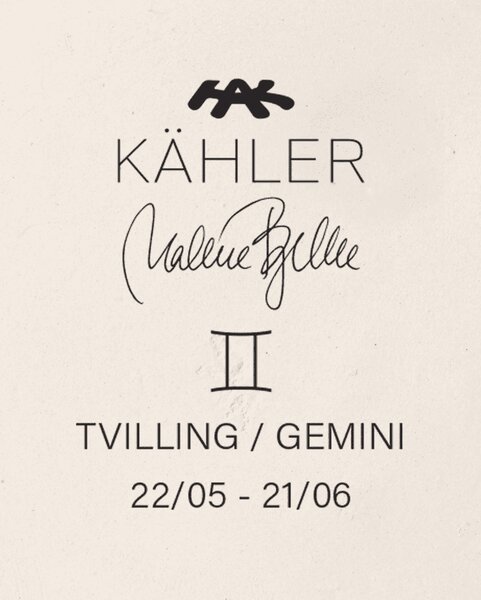 Kähler Design Soška Astro - Gemini (blíženec) KD453