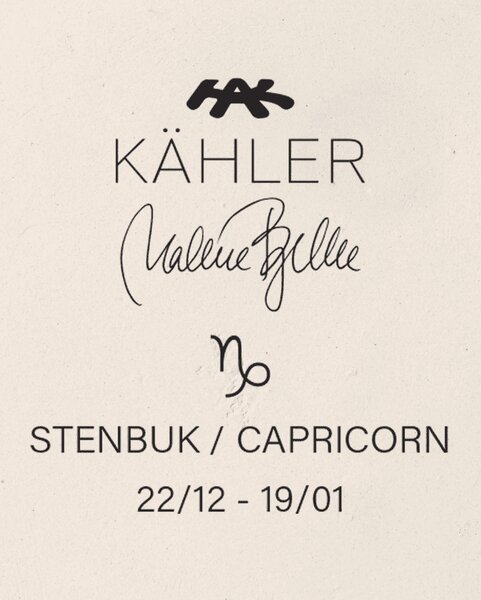 Kähler Design Soška Astro - Capricorn (kozoroh) KD459