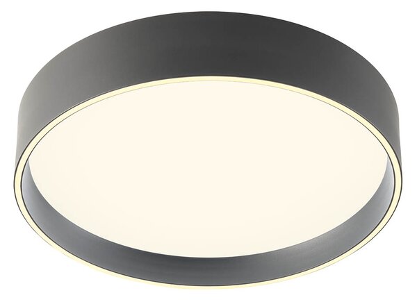 Redo Stropní LED svítidlo HOVER, 40W, ø 42 cm, CCT 2700-4000K, RF Control Barva: Černá