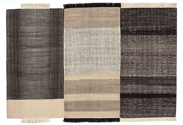 Nanimarquina Koberec Tres Black Rozměr: 170x240 cm