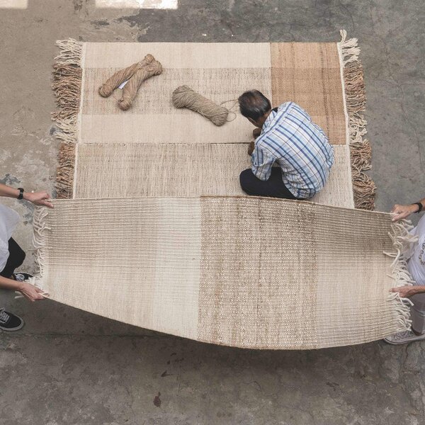 Nanimarquina Koberec Tres Chocolate Rozměr: 170x240 cm