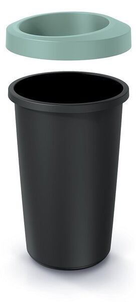 Prosperplast Odpadkový koš COMPACTO světle zelený/černý, varianta 25 l