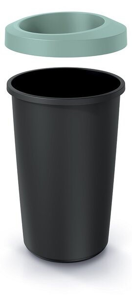 Prosperplast Odpadkový koš COMPACTO světle zelený/černý, varianta 25 l