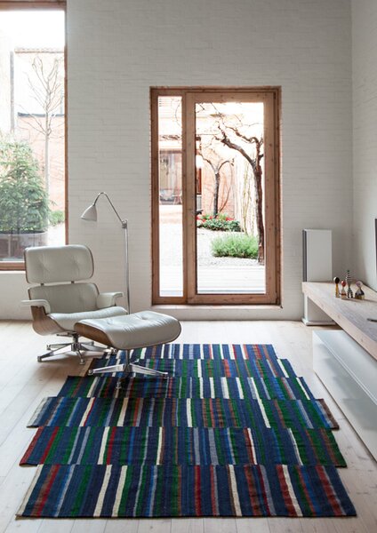 Nanimarquina Koberec Lattice Blue Rozměr: 80x130 cm