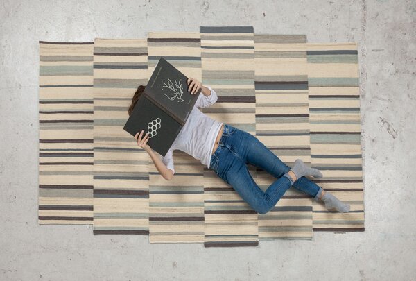 Nanimarquina Koberec Lattice Ivory Rozměr: 80x130 cm