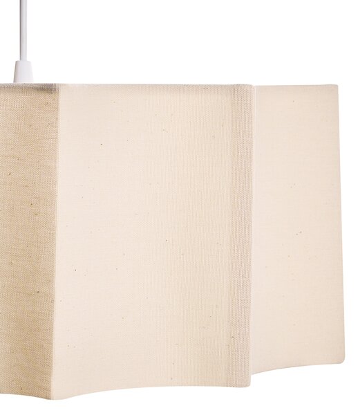 Závěsná lampa LUENHA Kov Béžová