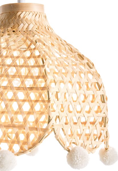 Závěsná lampa MANYAME Ratan Přírodní