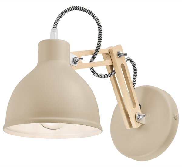Nástěnná lampa MARCELLO 1xE27/15W/230V béžová