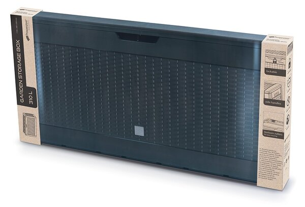 Prosperplast Zahradní box RATANO 119 cm - 310 L antracit
