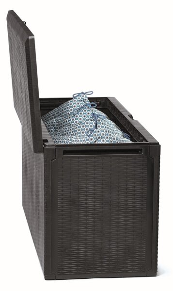 Prosperplast Zahradní box RATANO 114 cm - 290 L antracit