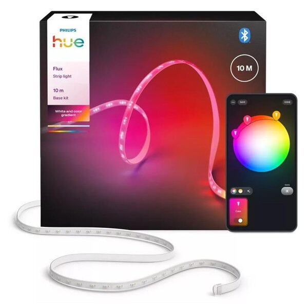 Philips - LED RGBW Stmívatelný pásek Hue FLUX 10m LED/20W/230V 2200-6500K