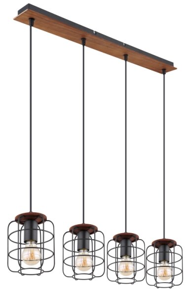Globo 54037-4H - Lustr na lanku WILLA 4xE27/40W/230V